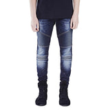 Men Jeans Runway Slim Racer Biker Jeans Fashion Hiphop Skinny Jeans For Men H0292 - Zodfashion