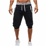 New Fashion Mens Baggy Jogger Casual Slim Harem Short Slacks Casual Soft Cotton Trousers Shorts - Zodfashion