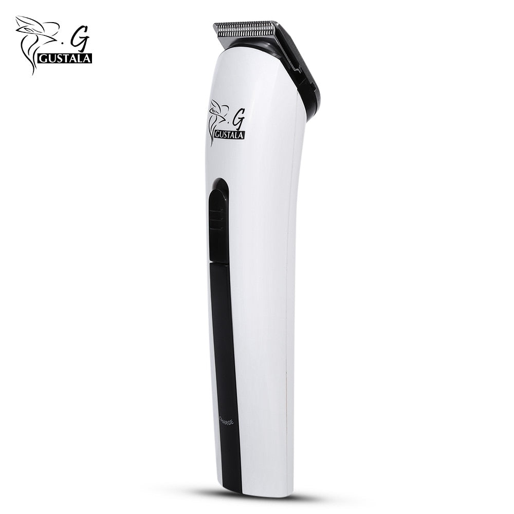 GUSTALA Hair Trimmer Professional AC220-240V Hair Clipper Rechargeable Barber Scissors Razor GT-001 Haircut Machine for Men - Zodfashion