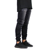 Fashion Stretch Men Jeans Denim Jogger Design Hip Hop Joggers For Men Y5036 - Zodfashion