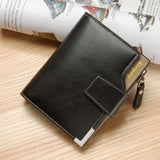 Brand men's wallet men zipper purse Clutch bag male wallet Coin Short section portfolio Card  Pocket Holder high quality Purses - Zodfashion