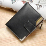 Brand men's wallet men zipper purse Clutch bag male wallet Coin Short section portfolio Card  Pocket Holder high quality Purses - Zodfashion