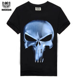 Rocksir punisher t shirts Short Sleeves - Zodfashion