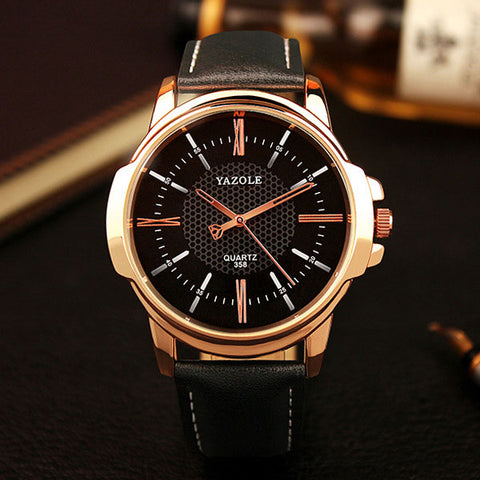 Rose Gold Wrist Watch Men 2018 Top Brand Luxury Famous Male Clock Quartz Watch Golden Wristwatch Quartz-watch Relogio Masculino - Zodfashion