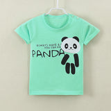 2018 New Fashion Cartoon 100% Cotton Short Sleeve Children Kids T-shirts 2-7 Years Boys Girls Tshirts Baby Girls Clothes - Zodfashion