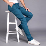 Men Casual Pants spring summer New Fashion 2018 multi color Slim long pants Straight  Male Pocket men's trousers pantalon hombre - Zodfashion