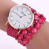 Fashion Geneva Creative Watches Women Casual Elegant Quartz Bracelet ladies Watch Crystal Diamond Wrist Watch Gift Reloj Mujer - Zodfashion