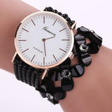 Fashion Geneva Creative Watches Women Casual Elegant Quartz Bracelet ladies Watch Crystal Diamond Wrist Watch Gift Reloj Mujer - Zodfashion