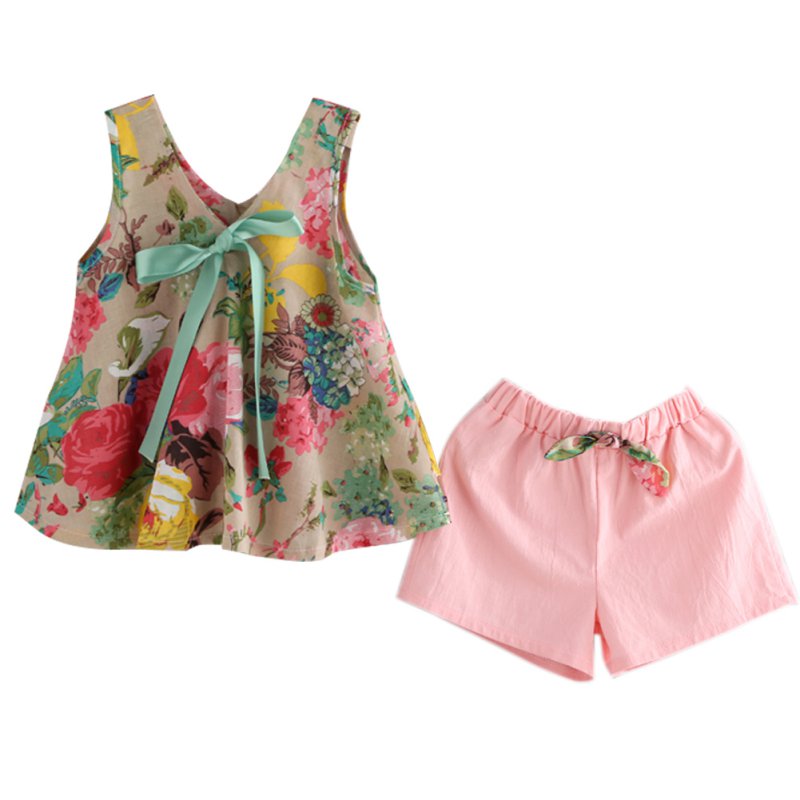 Floral Printed Sleeveless - Zodfashion