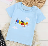 2018 New Fashion Cartoon 100% Cotton Short Sleeve Children Kids T-shirts 2-7 Years Boys Girls Tshirts Baby Girls Clothes - Zodfashion