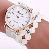 Fashion Geneva Creative Watches Women Casual Elegant Quartz Bracelet ladies Watch Crystal Diamond Wrist Watch Gift Reloj Mujer - Zodfashion