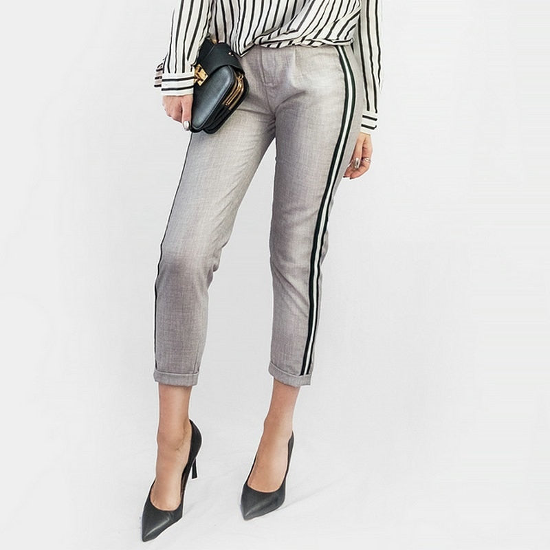 Elegant side stripe - Zodfashion