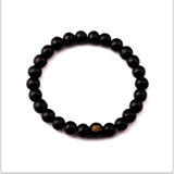 New Fashion Natural Wooden Beaded Root Chakra Jewery & Hip Hop Bead Bracelet Buddha Word Jewelry For Men Women gift Special sale - Zodfashion