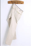 2018 new fashion Mens Casual Pants high quality Brand Work Pants male Clothing Cotton Formal Trousers men size 36 38 - Zodfashion