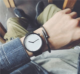 Minimalist stylish men quartz watches drop shipping 2018 new fashion simple black clock BGG brand male wristwatches gifts - Zodfashion