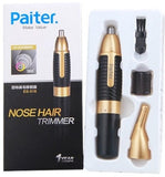 Nose hair Trimmer for men women nose ear eyebrow Trimmer hair removal shaving beard face hairs cut Shaping Washed Clipper razor - Zodfashion