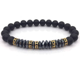 NAIQUBE 2018 New Geometric Bead Mens Bracelet Fashion Classic Stone Bead Charm Bracelets & Bangles For Men Fahion Jewelry Gift - Zodfashion