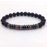 NAIQUBE 2018 New Geometric Bead Mens Bracelet Fashion Classic Stone Bead Charm Bracelets & Bangles For Men Fahion Jewelry Gift - Zodfashion